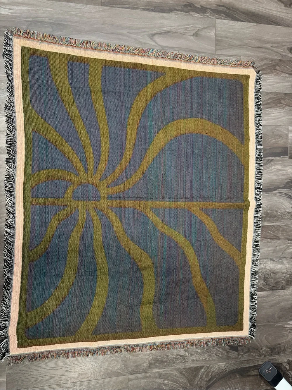 SunDream HORIZON HERITAGE WOVEN THROW - OCEAN